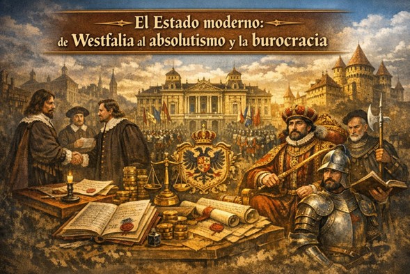 El Estado moderno de Westfalia al absolutismo y la burocracia