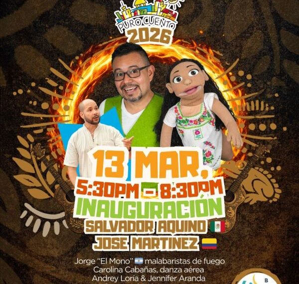 Festival Puro Cuento 2026 llevará diez días de historias y espectáculos gratuitos a comunidades del Gran Área Metropolitana