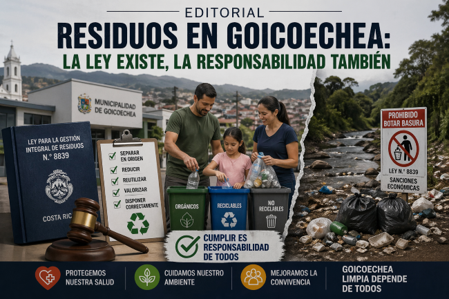Residuos en Goicoechea: la ley existe, la responsabilidad también
