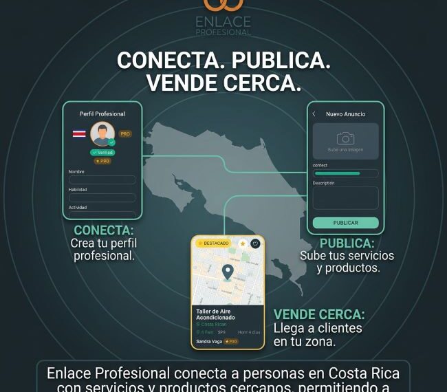 Conectá. Publicá. Vendé cerca